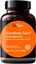 Invite Health Cerebral Care ™ - Támogatja az agy egészségét, beleértve a memóriát, fókuszt, figyelmet és hangulatot - Inositolt, acetil- L- karnitint, kolint, foszfatidilszerint, asztaxantint - 30 szervet (2- Pack) tartalmaz