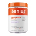 Genius BCAA Powder - 5g Vegan BCAAs L- Glutamin, Cognizin & Rhodiola Izom Recovery Energy Support 100mg koffein Pre, intra, post-Workout Nootropic Supplement for Focus & Performance - Grape Limeade