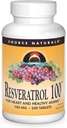 Quelle Naturals Resveratrol 100, für Herz und gesundes Altern* -100mg 240 Tabletten