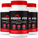 (3 csomag) Vigor Fix férfi kiegészítés, VigorFix pirula a férfiak számára, Napi Táplálkozás a teljes egészség és wellness, Vigor fix támogató kapszula a magabiztosság és az energia, Vélemények (180 kapszula)