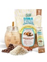Hidratáció + Energy Electrolyte Drink Mix - Coffee Horchata Agua Fresca Flavor - 124; Sugar- mentes por koffeinnel, L- Theanine, Kókuszvíz & Ásványi termékek