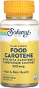 Solaray Food Carotene kapszula, 10000NE, 100 gróf