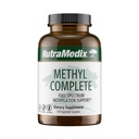 NutraMedix Metil Complete - Teljes metil és energia támogató kapszula - B2-vitamin, B6, B12 & folát - kreatin-monohidráttal és Betain Vízmentes (120 gróf)