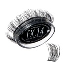 Lashify FX 14mm Gossamer DIY Eyelash Extensions újratöltés, A legérdekesebb és legfurább megjelenés, fekete, könnyű hamis pillák