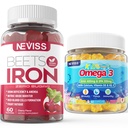 Vas gumik 2 Pack + Kids Omega 3 Gummies 2 Pack