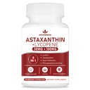 Astaxantin és Likopin 70mg, Astaxantin kiegészítés Foszfatidilkolinnal, Lutein és Zeaxantin, Erőteljes antioxidánsok Supplement Support for Skin, Eye and Joint Health (60 kapszula)