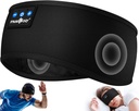 MUSICOZY Alvó fejhallgató Bluetooth 5.4 Fejpánt, Sportok Vezeték nélküli fülhallgató Izzadás Ellenálló fülhallgató Alvó fejhallgató Ultra- Thin HD Stereo hangszóró a Workout Running Cool Gadgets Egyedi ajándékok