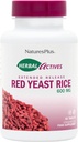 Natings Plus Herbal Actives Red Yeast Rice extended Release 600 mg - 60 tablet, Pack of 2 - Supports General Well- Being - Vegetáriánus, Gluten Free - 120 Total Servings