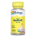 SOLARAY Organic Garlic Pills - 560 mg Garlic Supplements for Heart Health Support - USDA Organic Garlic Capsules - Vegan - 100 Servings, 100 VegCaps