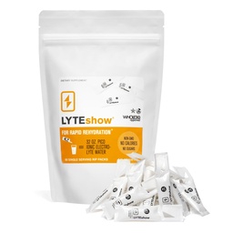 LyteLine Electrolyte cseppek vízre - Sugar- mentes hidratálásra és immuntámogatásra - 50 Single Servings - Keto Friendly - Cink és magnézium gyors folyadékpótlásra