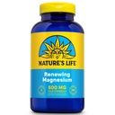 Natings Life Renewing Magnézium 500 mg - Citrát, malát, Oxide Plus B- 6 - Izom- és idegi támogatás - Labor ellenőrzött (250 szervizek, 250 VegCaps)