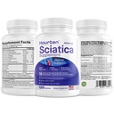 Advanced Sciatic Nerve Support Relief: Alpha Lipoic Acid - 18 in 1 Sciatica kiegészítők - B-vitamin Komplex - Készült az USA-ban (120 Count (Pack of 1))