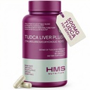 TUDCA máj Plus +, májtisztítás májzsiradékkal, B12-vitamin, folsav, Tudca Bile só kiegészítés (taurururzodeoxikólsav), 60 kapszula, 1 hónapos ellátás