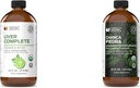Teljes természetes termékek Máj teljes 16oz & Chanca Piedra 16oz Bundle