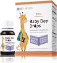 BabyDee Drops Probiotics (3,5 milliárd CFU) + D3-vitamin (400 NE)