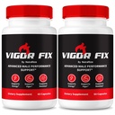 (2 csomag) Vigor Fix Férfi kiegészítés, VigorFix tabletták férfiaknak, Napi Táplálkozás a teljes egészséget és wellness, Vigor Fix Support kapszula a magabiztosság és az energia, Vélemények (120 kapszula)