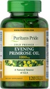 Puritans Pride Evening Primrose Oil 1000 Mg Gla, 120 gróf