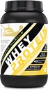 Amazing Muscle 100% Whey Protein Powder * Advanced Formula with Whey Protein Isolate Along with Ultra Filtered Whey Protein Concentration (Banana, 2 Lb)