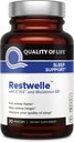 Életminőség - Reswelle - Premium Natural ETAS és Melatonin kiegészítés - Nem Groggy Formula ETAS és Melatonin SR - Non Habit Forming - 30 kapszula