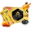 Ashraf Naturals King Honey Shilajit Plus - Premium Honey & Himaláyan Shilajit Blend with Herbal Extracts, Natural Energy & Vitality Support, 15 Sachets x 15g
