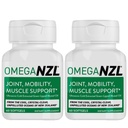 Original Omega3 Joint Support Supplement, Best Natural Muscle Relief, Green- Liped Mussel Oil, 120 Softgels, No Fishy Afterspace