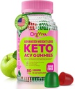 Keto Acv Gummees a fejlett fogyás: Apple Cider Ecetes Gummees Vitaminokkal, hogy támogassa emésztést, anyagcsere, & Immune Health - Sugar Free 80 t