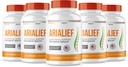 (5 PACK) Arialief Sciatica Nerve Support, Arialeef Advanced Nerve Health, Arialeaf Prime Palm Sciatica, Aria Leaf Primeppalm Aria Lief, Nerve Relief Sciatic Soothing (300 kapszula)