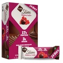 Nugo Slim Dark Chocolate Orange, 17g Protein, 2g Sugar, 7g Fiber, Low Net Carb, Keto Friendly, Gluten Free, 24 Count