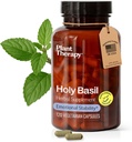 Pflanzentherapie Holy Basil Capsules Hergestellt in USA 4 Monat Versorgung unterstützt emotionale Stabilität, positive Stimmung, Rabatte Fatigue & Mental Tension Ergänzungen für Frauen & Men 120 Vegetarische Kapsel