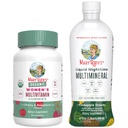 MaryRuth 's Multivitamin Gummees for Women (Cherry & Raspberry) & Liquid Nighttime Multianimature (Pinequality)