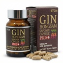 Korean Red Ginseng [Gin HONGSAM] 60 kapszula - Premium Anti Aging kiegészítők - Boost Energy