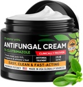 Gombaellenes krém Athlete 's Foot, Ringwork & Jock Itch - Clotrimazole 1% Made in USA - Extra Strength Ring Worm, Jock Itch Cream, Anti Fungal Athletes Foot kezelés emberek bőrgombák - 2 oz