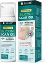 Szilikon hegesedés Gél Stretch Mark: 100% szilikon hegesedés krém - Távolítsa el az új régi bőr hegek 50g