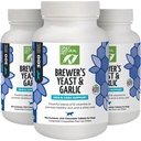 Csak Natural Pet Brewer 's Yeast & Fokhagymás rágótabletta - All- Natural Flea & Tick Prevention for Dogs - B Vitaminokkal dúsított - Promotes Healthic Skin & Coat - 300 Count Tabletta (3 csomag)