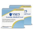 VSL # 3 ® Probiotikus por emésztésre, IBS & UC Tünetek - 450B CFU, High- Potency, Multi- Strain, Élő, hűtött probiotikum, Medical Food for Gut Health Support in Women & Women, 60 Pack