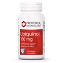 Protocol for Life Balance - Ubikinol 100 mg - Cardiovascularis támogatás aktív formája CoQ10, Támogatja az energiatermelést, szívegészség, antioxidáns tevékenység - 60 Softgels