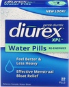 Diurex XPL regeneráló vízpirula - A puffadás és a kimerültség enyhítése - 22 Count
