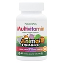 NaturesPlus Animal Parade Sugar- Free Children 's Multivitamin - Válogatott cseresznye, Grape & Orange Flavorok - 2, 90 db rágótabletta - 90 db teljes adag