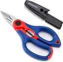 WORKPRO rozsdamentes elektromos olló, 6.4 "Professional Electrician Shears with Wire Stripper for Soft Cable (Nem alkalmas búvárhasználatra)