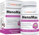 MenoMax # 1 Menopauza Relief Supplement 124; Black Cohosh, Dong Quai, Vitex Agnus, Red Clover, Sage, Soy and Wild Yam