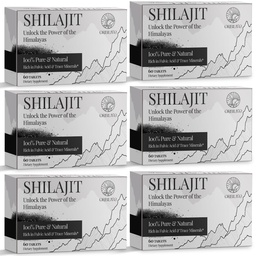 30,000 MG Shilajit tabletta, 100% Shilajit Pure, Himalája Organic, Shilajit férfiaknak és nőknek Gazdag Fulvic Acid & 85 + Trace Ásványok, Shilajit Energy & Immunrendszer kiegészítés, 360