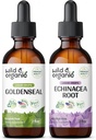 Wild & Organic Goldenfóka Tinktúra 2 fl oz & Echinacea Tinktúra 2 fl oz