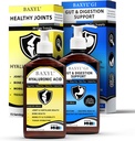 BAXYL & BaxylGI Bundle Pack - (6 fl oz Each) - Hyaluronic Acid Joint Supplement & Hylarunonan Amaferm Prebiotic Digestic Supplement.