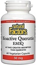 Természetes tényezők Bioaktív Quercetin EMIQ 50mg, 60 Vegetáriánus kapszula