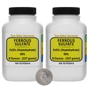 Vas-szulfát [FeSO4] 99% ACS-fokozatú por 1 Lb két űrsavvédő palackban