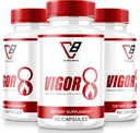 NutraRize (3 csomag) Vigor 8 a férfiak, Vigor 8 tabletta Férfi Enhancing Forma, Vigor Nyolc kiegészítő kapszula Test Boost, Vigor8 Stamina Booster Vélemények Horny Goed Weed Tongkat Ali (180 kapszula)