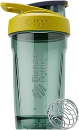 BlenderBottle Strada Shaker Kupa tökéletes proteinrázás és pre edzés, 24-Ounce, sárga