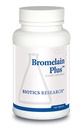 Biotics Research Bromelain Plus Laktóz Free Dairy Free Digestive Support, Támogatja az egészséges és kiegyensúlyozott fiziológiai pathways, Izomrelaxáció és Comfort, Bromelain 2500 MCU g, Papain 100 tabletta