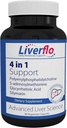 Nutrasal hydrochloride Flo Máj támogatás PPC Polienylphosphatidylecholine S- adesnosylmetionine Glycyrrhetinic acid Silymarin Supplement Vegetáriánus kapszulák