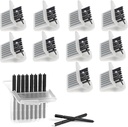 (80 db) Cerustop Wax Guard Filters for hearing Aid Supplies for Phonak, Hearing Aid Wax Filters Sound, Widex and Unitron, Hearing Aids Plants Cleaning Kit Accessories Tool (10 csomag)